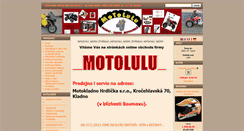Desktop Screenshot of motolulu.cz